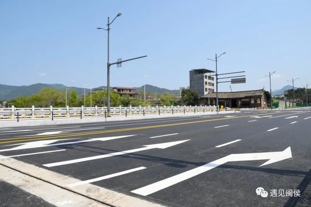 “小孩上學(xué)更方便了！”閩侯縣城又添一新路！