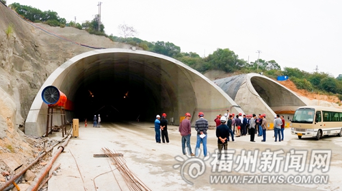 瑯岐環島路鳳窩隧道右洞年底貫通 總投資21483萬
