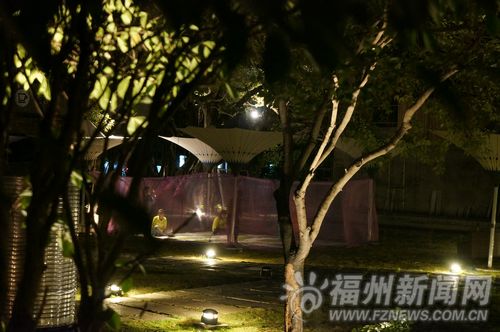 左海公園冒出大型瑜伽會館　園方將斷水斷電收房