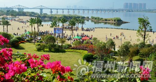 福州新建改造16個公園 沙灘公園二期明年5月完工