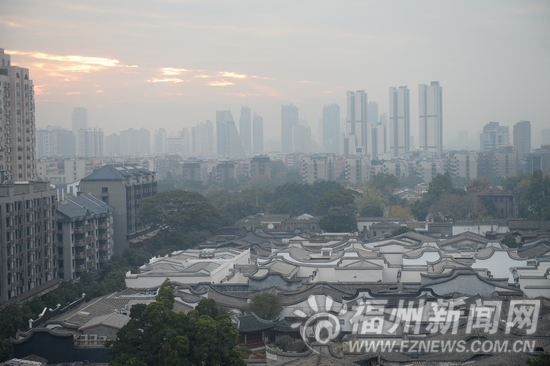 霧霾襲榕出現(xiàn)中度污染　冷空氣南下今起逐漸好轉(zhuǎn)