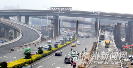 福灣路春節(jié)前通車　奧體片區(qū)路網(wǎng)開“西南大門”