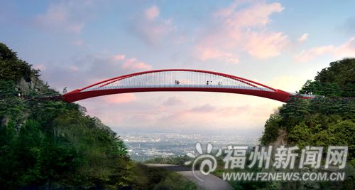 金雞山二期覽城棧道春節前開放 飛虹橋或5月完工