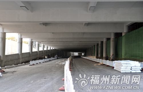 過北江濱明起要走下穿通道　現(xiàn)有臨時便道將封閉