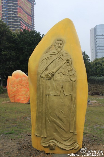 “壽山石”燈組長駐閩江兩岸　代表福州城市名片