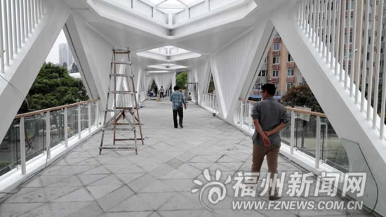 福州市“最美廊橋”提前開(kāi)放通行　施工即將結(jié)束