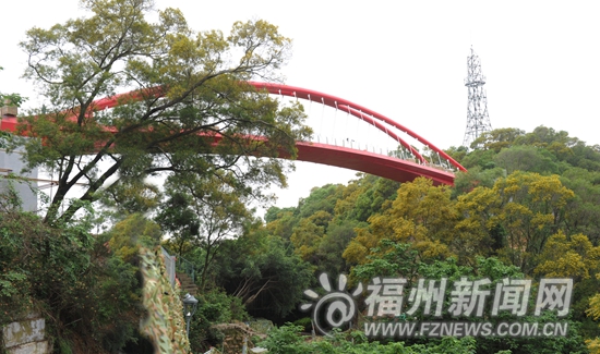金雞山飛虹橋主體完工　國慶前游客可游整座公園