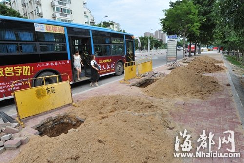 金榕南路重復施工遭質疑　省住建廳調查是否違規