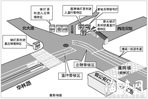福州華林西湖賓館路口