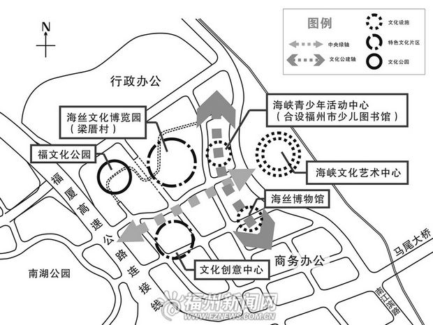 福州擬建成“文化之都”　三江口將現文化公建群