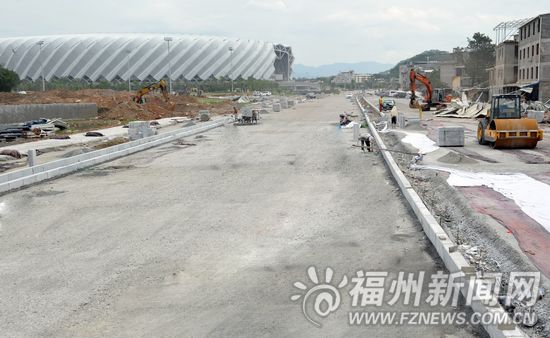 奧體核心區(qū)7條道路月底可建成 下穿通道配備水泵