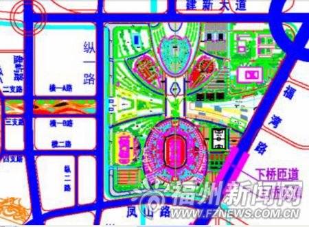 奧體核心區(qū)7條道路月底可建成 下穿通道配備水泵