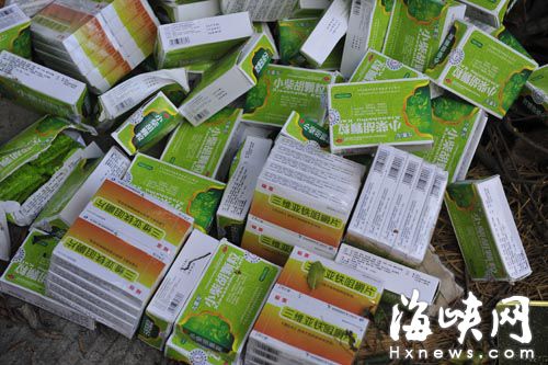 很多藥品未拆包裝