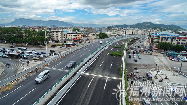 白湖亭立交北側主線橋通車　鼓山往二環省15分鐘