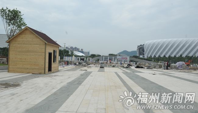 飛鳳山奧體公園一期青運會前開放　設有音樂噴泉