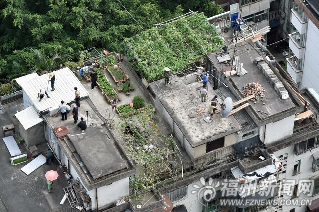 河南新村19棟樓現(xiàn)50多處違建　一個多月全部拆完