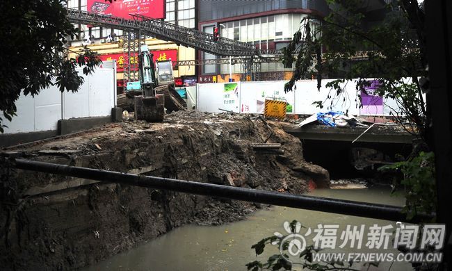 南街地下空間完成施工拆圍堰　安泰河水有望提升