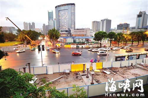 古田路與廣達路交叉口將新建天橋　國慶節前建成