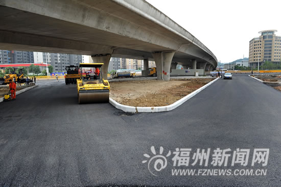 環(huán)島路福峽路口段擬國慶前通車　設計時速80公里