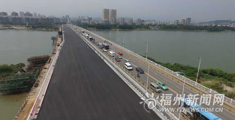 福州多個市政路橋將通車 奧體片區路網四通八達