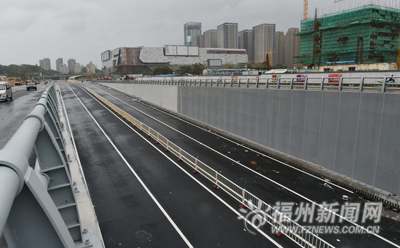 福州多個市政路橋將通車 奧體片區路網四通八達