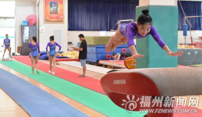 福州體操隊備戰青運會　男團和個人全能志在沖金