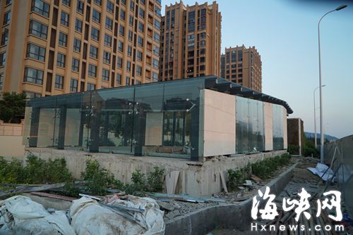 葫蘆陣站的一個出入口已建好