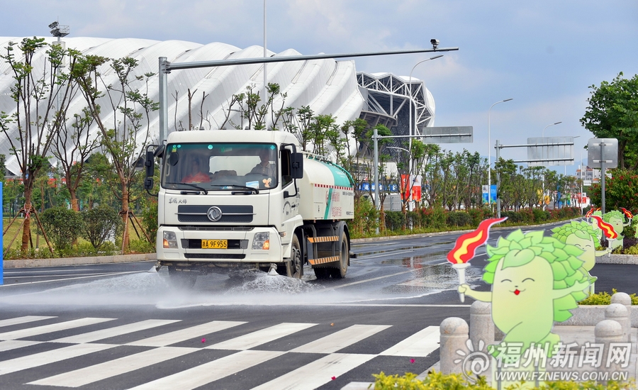 福州6000余名環衛工為城市清潔護航 助力青運會