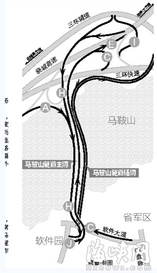 馬鞍山隧道擬明年春節前開建　設計連接六條匝道