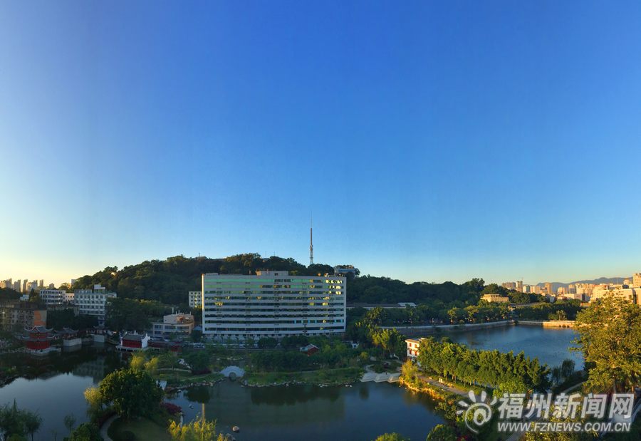 冷空氣如約而至　帶來降溫降雨還刷出“福州藍”