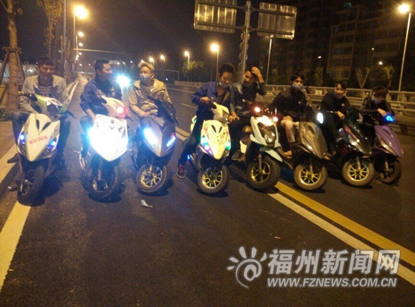 榕城深夜出現(xiàn)兩輪飆車族　車手逾千人多為中學生