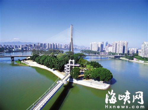 江心公園完成先期綠化　“愛情之島”春節前開放