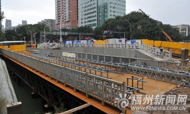 晉安塔頭橋?qū)⒎忾]改造　三座便橋春節(jié)后同步啟用
