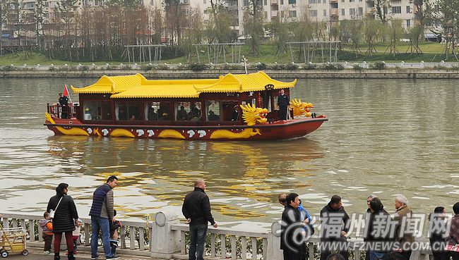 光明港畫舫啟航晉安河游線開通　賞沿岸秀美風光