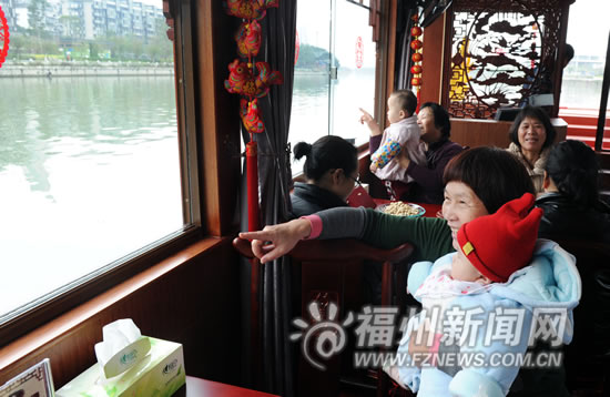 30元可乘“榕城舫”游光明港　畫舫還能個性定制