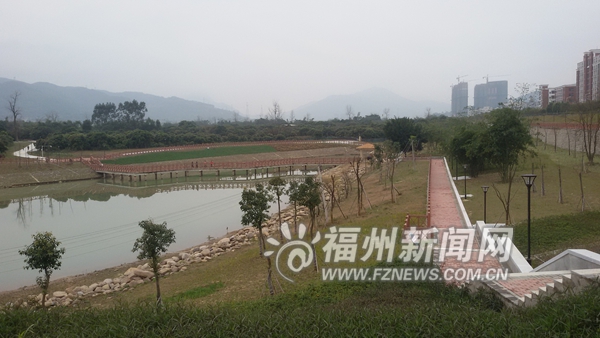 閩江北岸休閑生態公園竣工驗收　春節前正式開放