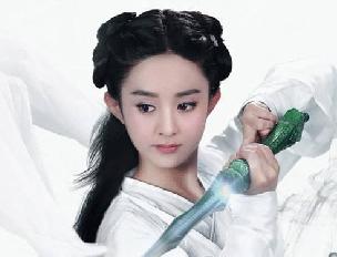 趙麗穎勵(lì)志成功記：跑龍?zhí)状蜥u油變收視女王(圖)