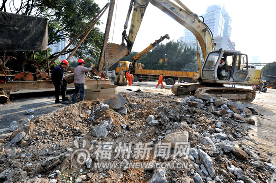 塔頭路晉安河橋今日起破拆　晉安北路交通壓力大