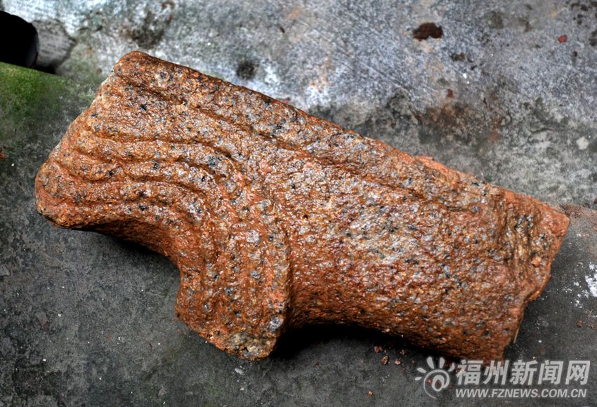 福州北岳廟發現唐五代錢紋磚　開辟新路挖出(圖)