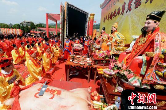 福州舉行閩王文化旅游節　兩岸王氏宗親共祭閩王