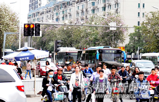 行人電動車越界等紅燈　警方將加派警力維持秩序