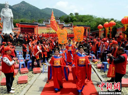 福州舉行閩王文化旅游節(jié)　兩岸王氏宗親共祭閩王