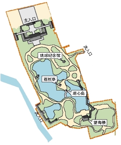 福州南公園6月開放 新引種百棵大樹裝扮古典園林