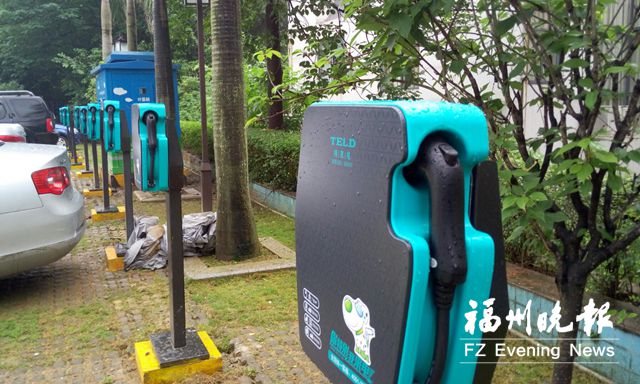 福州新能源車好買電難充　已建好充電樁成為擺設