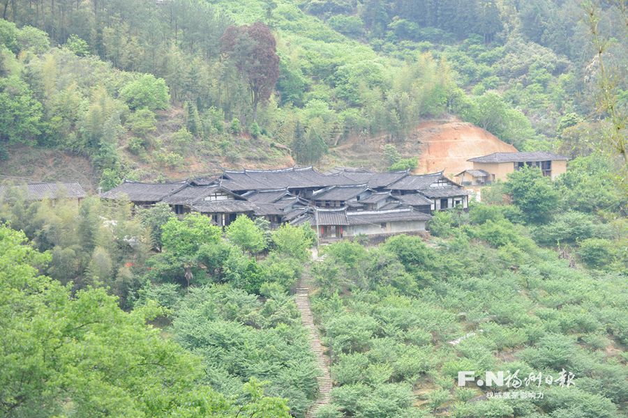 永泰“谷貽堂”久負盛名　飛檐聳立鴟吻凌空(圖)