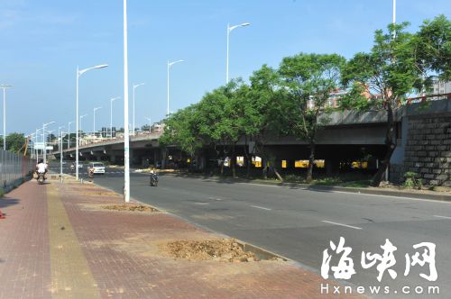 南臺(tái)大道移樹(shù)60余棵 盛夏無(wú)處遮陰1公里路氣溫高