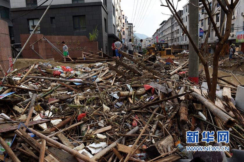 臺風后閩清搶險救災緊張進行 已轉移人口34324人
