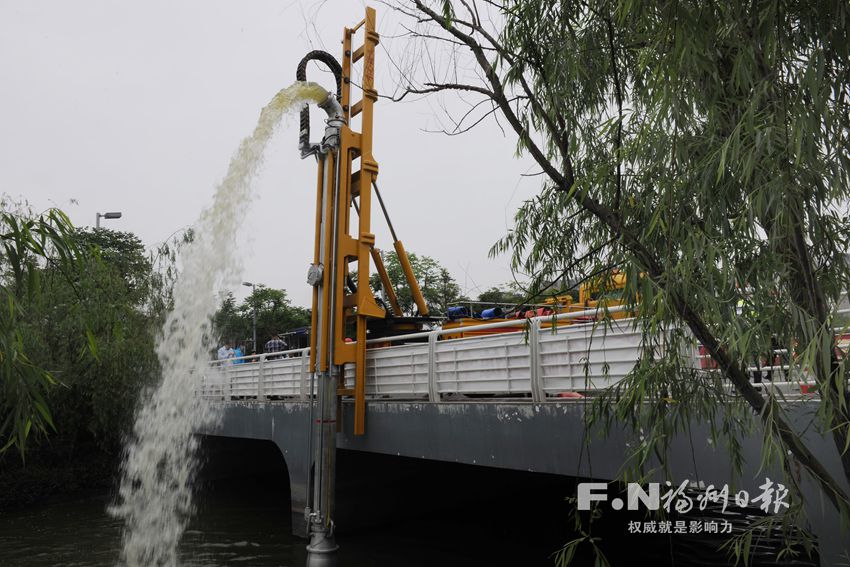 福州完成40處易澇區整改 新增7臺“龍吸水”排澇