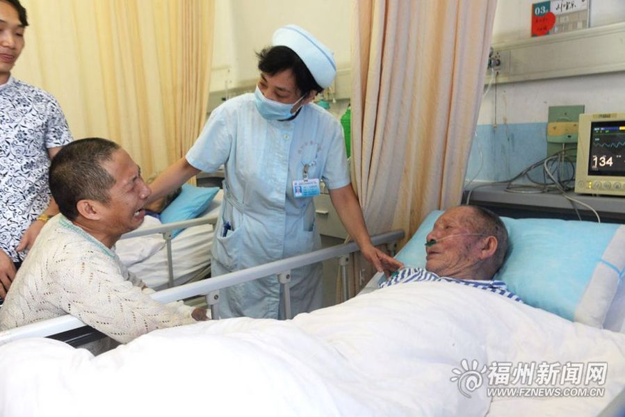 高效救治打開“生命”通道： 閩清受災戶父子在市一醫院重逢