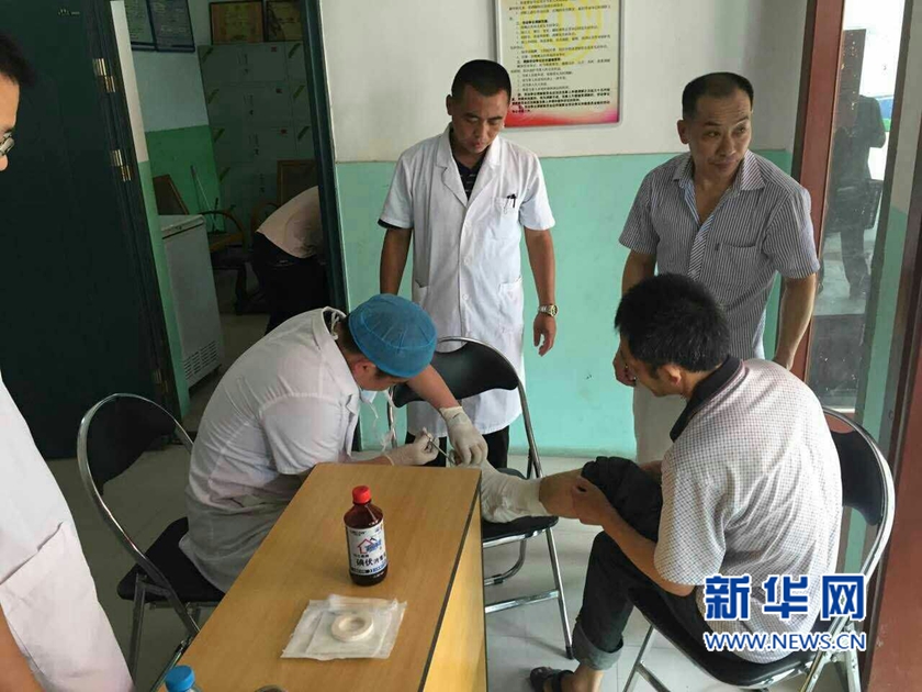 大批醫療救援隊趕赴臺風災區 建立醫療保障網絡